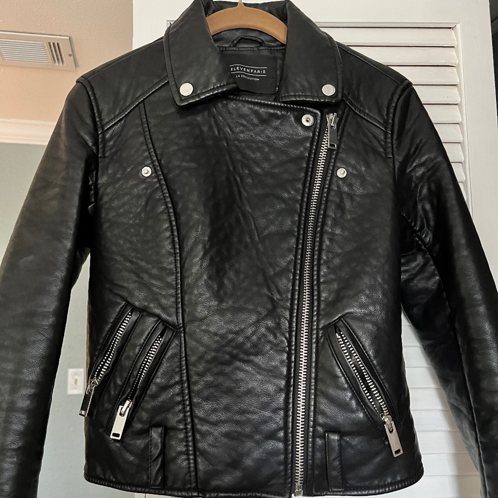 Eleven Paris LA Collection Jacket Faux Leather Jacket